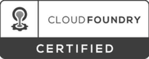 CLOUD FOUNDRY CERTIFIED Logo (USPTO, 22.06.2016)
