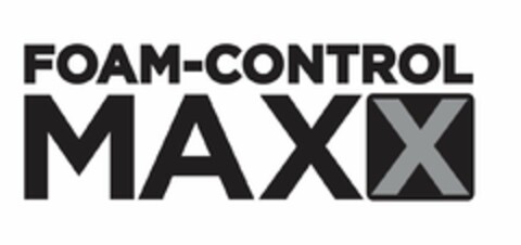 FOAM CONTROL MAXX Logo (USPTO, 15.12.2016)