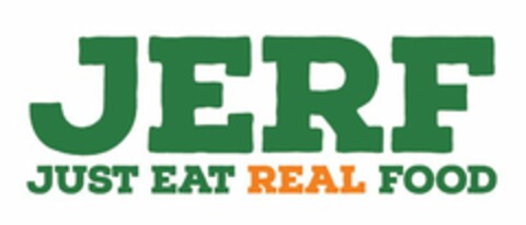 JERF JUST EAT REAL FOOD Logo (USPTO, 23.02.2017)