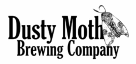 DUSTY MOTH BREWING COMPANY Logo (USPTO, 03/27/2017)