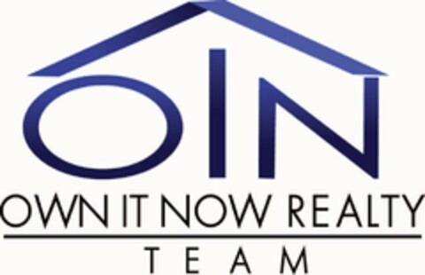 OIN OWN IT NOW REALTY TEAM Logo (USPTO, 03/30/2017)