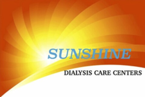 SUNSHINE DIALYSIS CARE CENTERS Logo (USPTO, 08.06.2017)