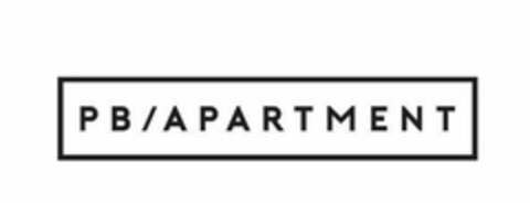 PB / APARTMENT Logo (USPTO, 04/04/2018)