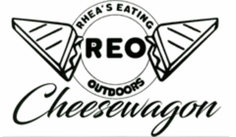 REO CHEESEWAGON RHEA'S EATING OUTDOORS Logo (USPTO, 04.06.2018)