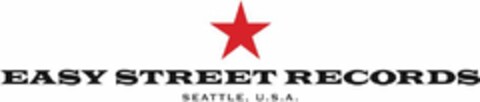 EASY STREET RECORDS SEATTLE, U.S.A. Logo (USPTO, 07/03/2018)