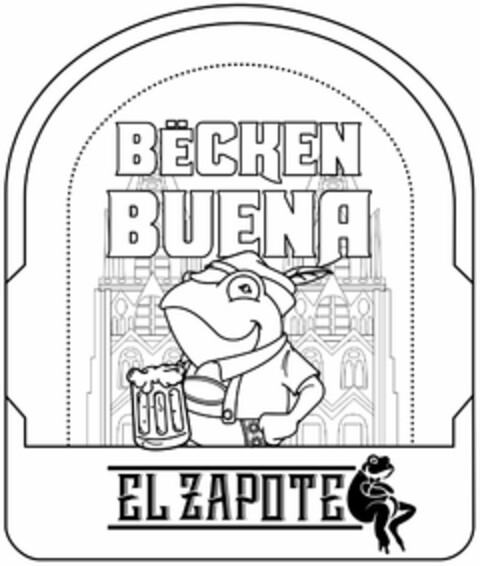 BËCKEN BUENA EL ZAPOTE Logo (USPTO, 08.05.2019)