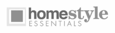 HOMESTYLE ESSENTIALS Logo (USPTO, 18.07.2019)