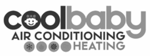 COOL BABY AIR CONDITIONING & HEATING Logo (USPTO, 09/12/2019)