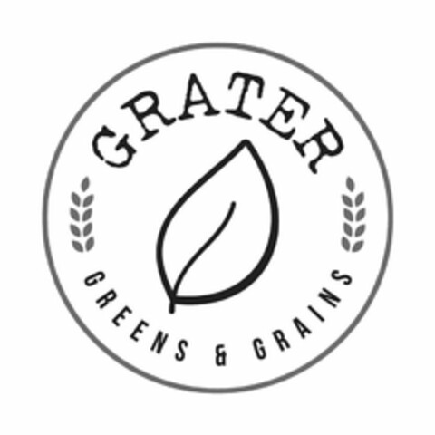 GRATER GREENS & GRAINS Logo (USPTO, 17.09.2019)