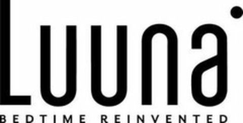 LUUNA BEDTIME REINVENTED Logo (USPTO, 10/03/2019)