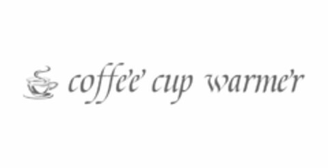 COFFEE CUP WARMER Logo (USPTO, 20.01.2020)