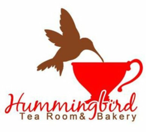 HUMMINGBIRD TEA ROOM & BAKERY Logo (USPTO, 02/21/2020)