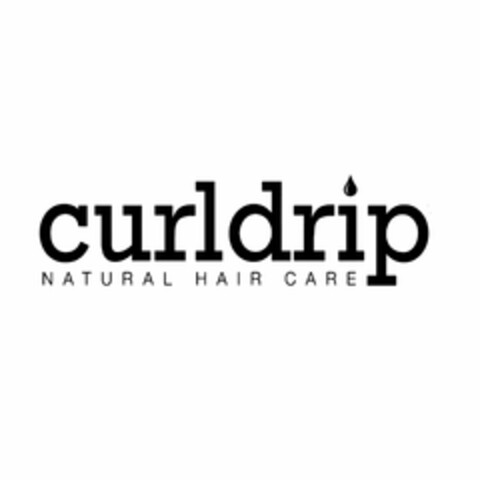 CURLDRIP NATURAL HAIR CARE Logo (USPTO, 12.06.2020)