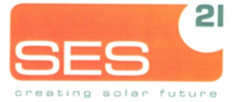 SES 21 CREATING SOLAR FUTURE Logo (USPTO, 03/31/2009)