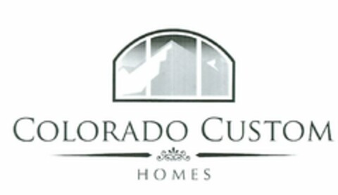 COLORADO CUSTOM HOMES Logo (USPTO, 06/16/2009)