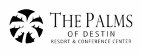 THE PALMS OF DESTIN RESORT & CONFERENCE CENTER Logo (USPTO, 02.06.2010)