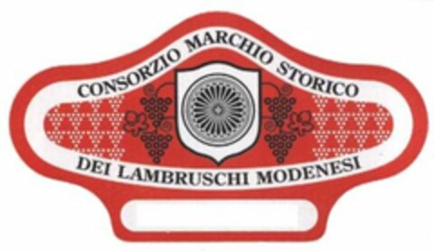 CONSORZIO MARCHIO STORICO DEI LAMBRUSCHI MODENESI Logo (USPTO, 27.10.2010)