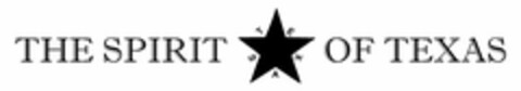 THE SPIRIT OF TEXAS TEXAS Logo (USPTO, 08.11.2010)