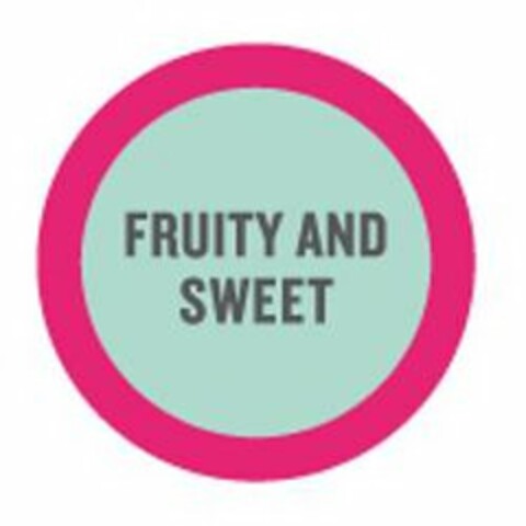 FRUITY AND SWEET Logo (USPTO, 03/03/2011)