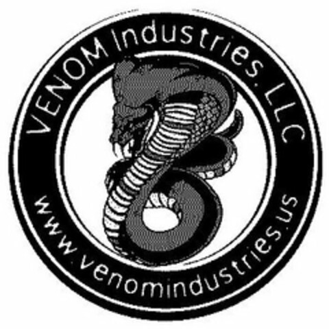 VENOM INDUSTRIES, LLC WWW.VENOMINDUSTRIES.US Logo (USPTO, 11.03.2011)