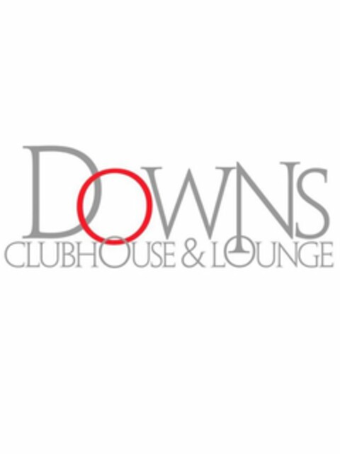 DOWNS CLUBHOUSE & LOUNGE Logo (USPTO, 30.03.2011)