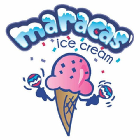 MARACAS ICE CREAM Logo (USPTO, 10/28/2011)