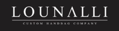 LOUNALLI CUSTOM HANDBAG COMPANY Logo (USPTO, 11/03/2011)