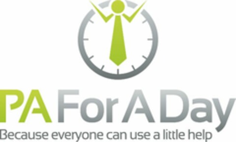 PA FOR A DAY BECAUSE EVERYONE CAN USE A LITTLE HELP Logo (USPTO, 12/09/2011)