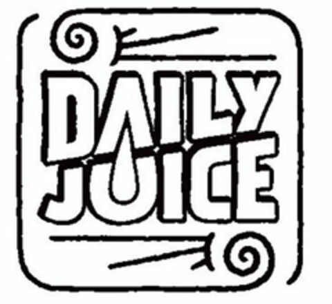 DAILY JUICE Logo (USPTO, 03.05.2012)