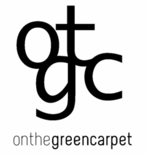 OTGC ON THE GREEN CARPET Logo (USPTO, 10/23/2012)