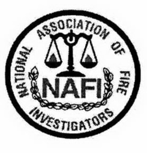 NATIONAL ASSOCIATION OF FIRE INVESTIGATORS NAFI Logo (USPTO, 07.11.2012)