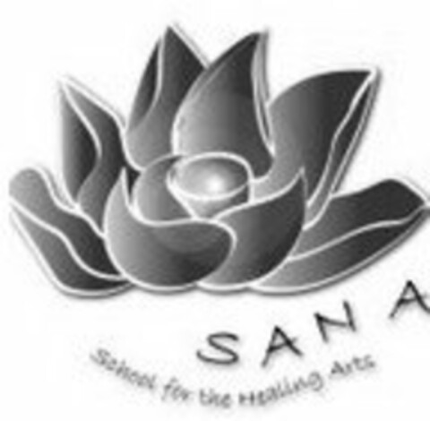SANA SCHOOL FOR THE HEALING ARTS Logo (USPTO, 04/03/2013)