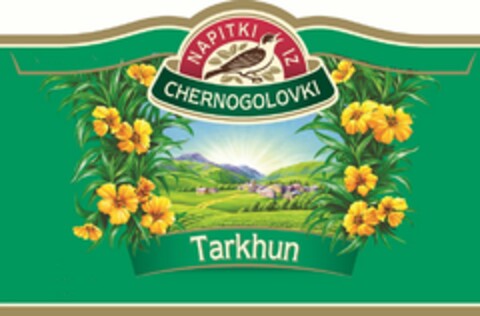 NAPITKI IZ CHERNOGOLOVKI TARKHUN Logo (USPTO, 19.09.2013)