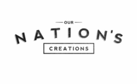 OUR NATION'S CREATIONS Logo (USPTO, 03.10.2014)