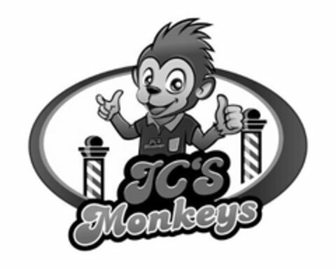 JC'S MONKEYS Logo (USPTO, 10/09/2014)