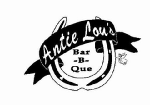 ANTIE LOU'S BAR-B-QUE Logo (USPTO, 17.12.2014)