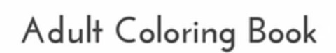 ADULT COLORING BOOK Logo (USPTO, 31.07.2015)