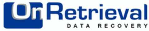 ON RETRIEVAL DATA RECOVERY Logo (USPTO, 09/23/2015)