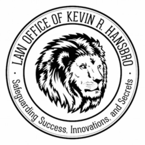 · LAW OFFICE OF KEVIN R. HANSBRO · SAFEGUARDING SUCCESS, INNOVATIONS, AND SECRETS Logo (USPTO, 28.09.2015)