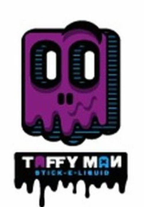 TAFFY MAN STICK-E-LIQUID Logo (USPTO, 18.10.2015)