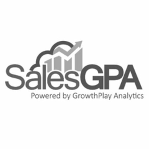 SALESGPA POWERED BY GROWTHPLAY ANALYTICS Logo (USPTO, 13.01.2016)