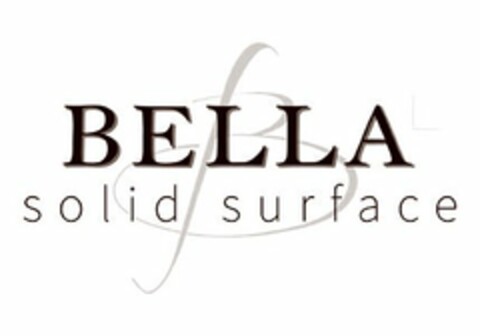 B BELLA SOLID SURFACE Logo (USPTO, 14.03.2016)