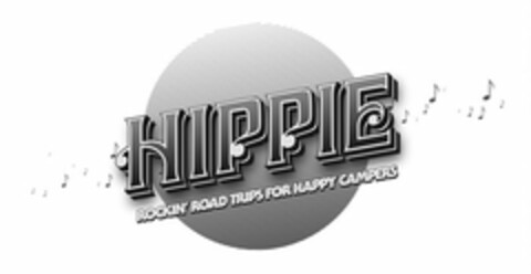 HIPPIE ROCKIN' ROAD TRIPS FOR HAPPY CAMPERS Logo (USPTO, 29.06.2016)