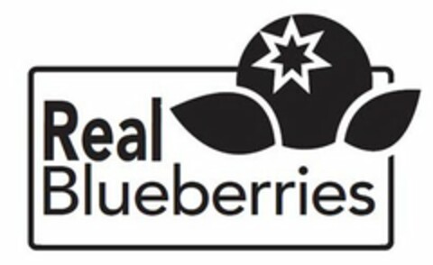 REAL BLUEBERRIES Logo (USPTO, 21.07.2016)