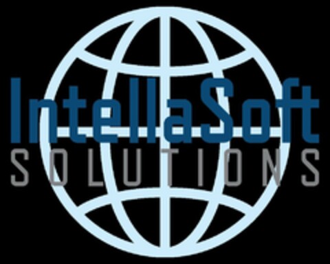 INTELLASOFT SOLUTIONS Logo (USPTO, 30.08.2017)