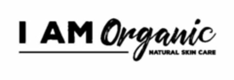 I AM ORGANIC NATURAL SKIN CARE Logo (USPTO, 21.09.2017)