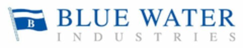 B BLUE WATER INDUSTRIES Logo (USPTO, 17.10.2017)