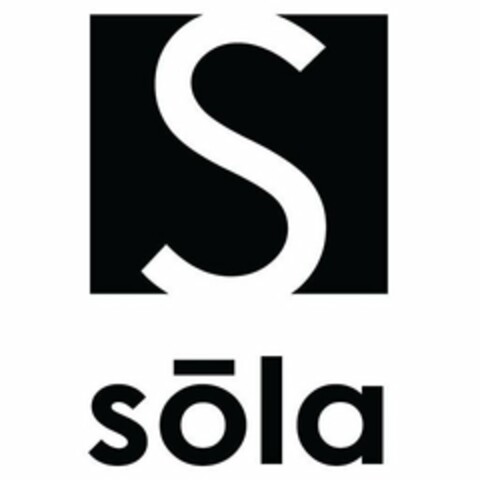 S SOLA Logo (USPTO, 11/03/2017)