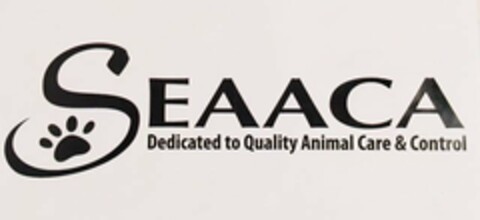 SEAACA DEDICATED TO QUALITY ANIMAL CARE& CONTROL Logo (USPTO, 01.12.2017)