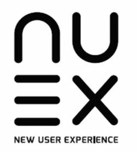 NUEX NEW USER EXPERIENCE Logo (USPTO, 03.01.2018)